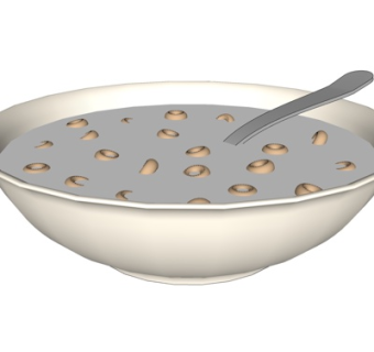 现代燕麦粥su模型