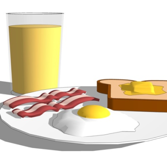 现代早餐su模型