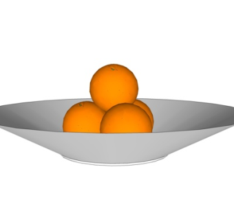 现代水果su模型