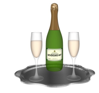 现代塞维诺阿克斯艺术香槟su模型