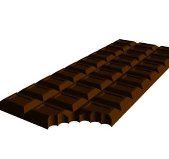 现代巧克力su模型