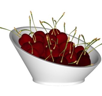 现代车厘子su模型