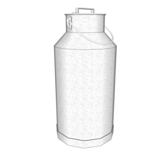 现代水壶su模型