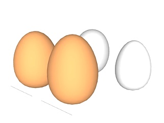 现代鸡蛋su模型