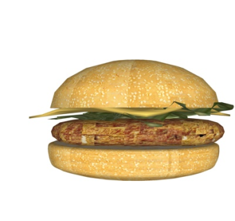 现代汉堡包su模型
