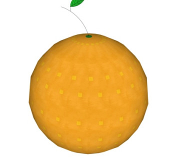 现代橙子su模型