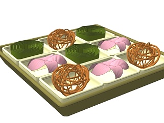 日式<em>寿司</em>食物su模型