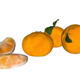 现代橙子su模型