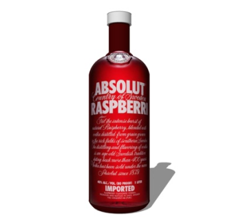 现代洋酒酒水su模型