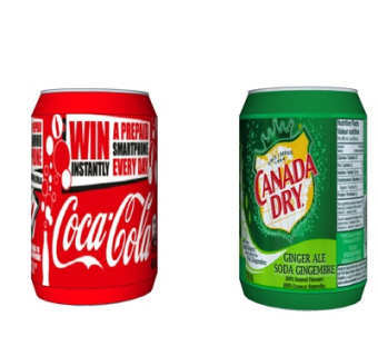 现代可乐饮料su模型