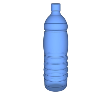 现代矿泉水su模型