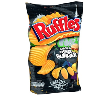 现代薯片零食su模型