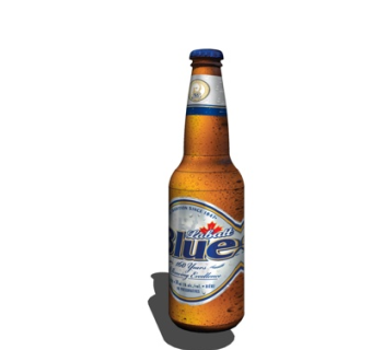 现代啤酒酒水su模型