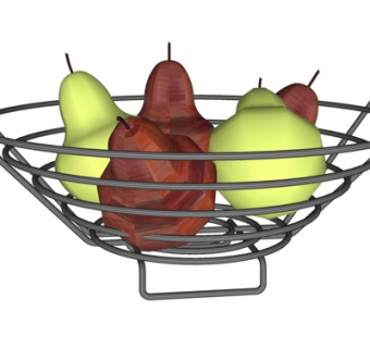 现代梨子su模型