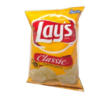 现代乐事薯片su模型