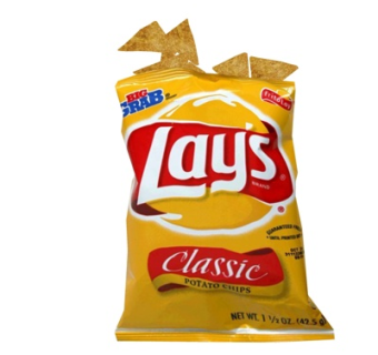 现代乐事薯片su模型