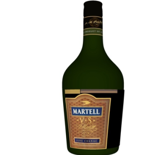 现代马爹利洋酒su模型