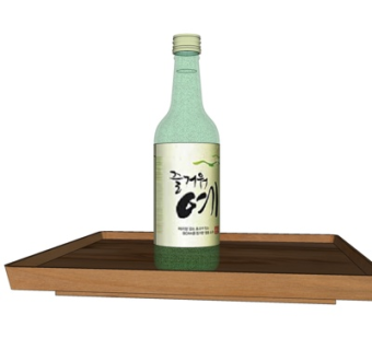 现代汽水饮料su模型