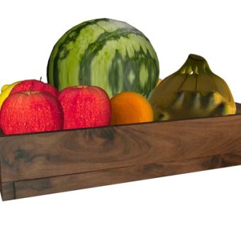 现代苹果西瓜su模型