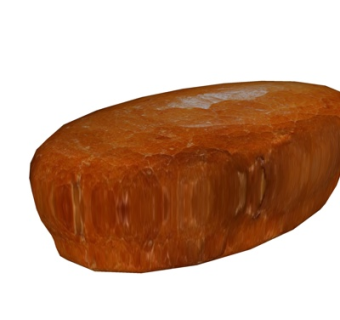 现代面包食物su模型