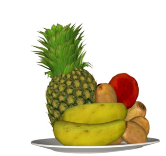 现代菠萝香蕉su模型