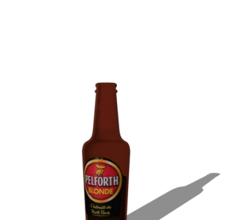 现代啤酒酒水su模型