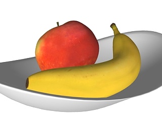 现代<em>苹果</em>香蕉su模型