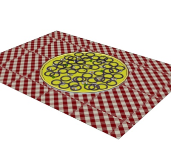 现代儿童地毯su模型