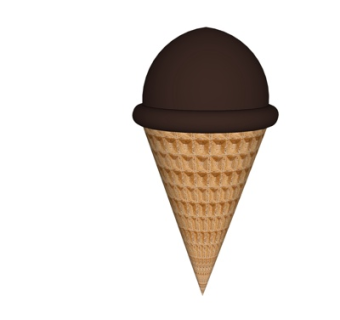 现代雪糕su模型