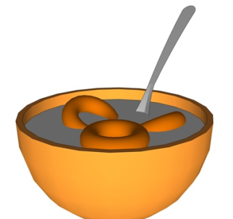 现代奶茶su模型