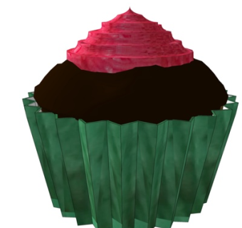 现代蛋糕su模型