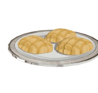 现代菠萝面包su模型