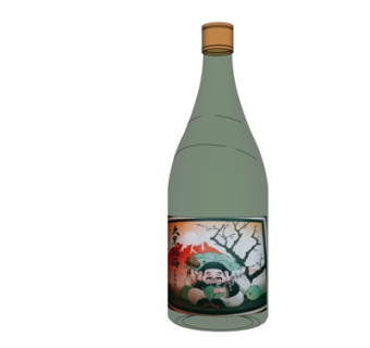 现代汽水饮料su模型