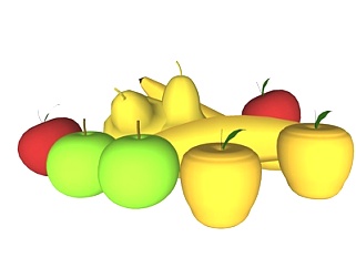 现代苹果<em>香蕉</em>su模型