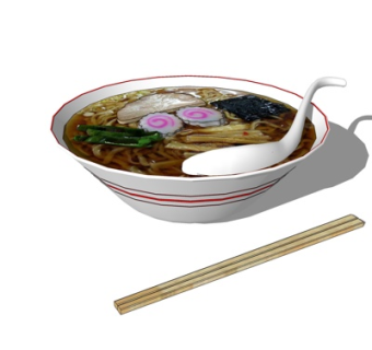 现代面条su模型