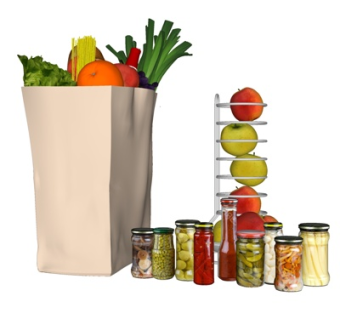 现代水果组合su模型