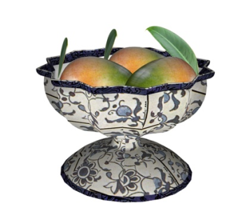 欧式芒果水果盘su模型