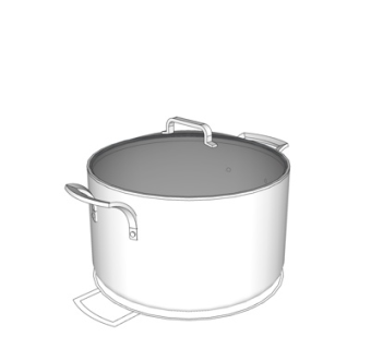 现代汤锅su模型