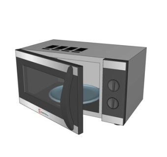 现代微波炉su模型