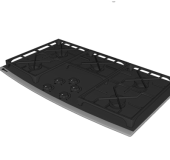 现代炉灶su模型