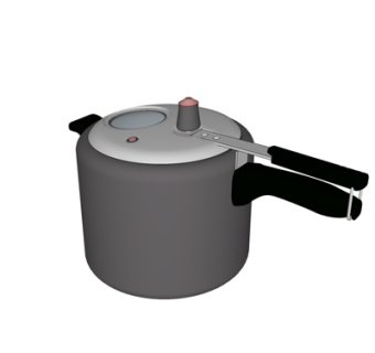 现代高压锅su模型