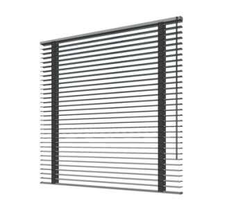 现代百叶帘su模型