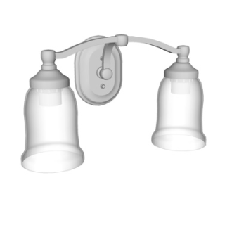 简欧壁灯su模型