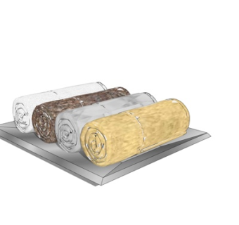 现代毛巾su模型