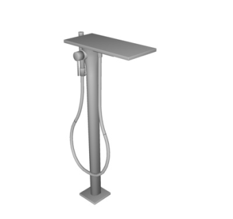 现代水龙头su模型