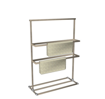 现代毛巾架su模型