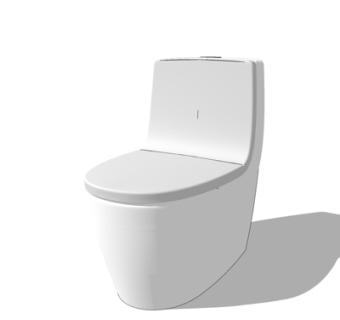 现代马桶su模型