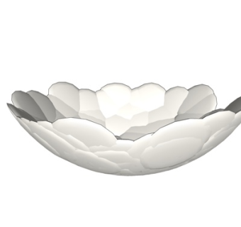 现代水果盘su模型