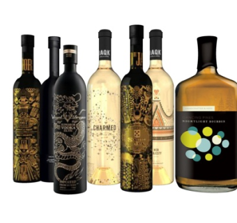 现代红酒洋酒su模型