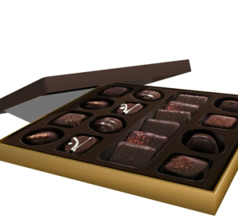 现代巧克力su模型